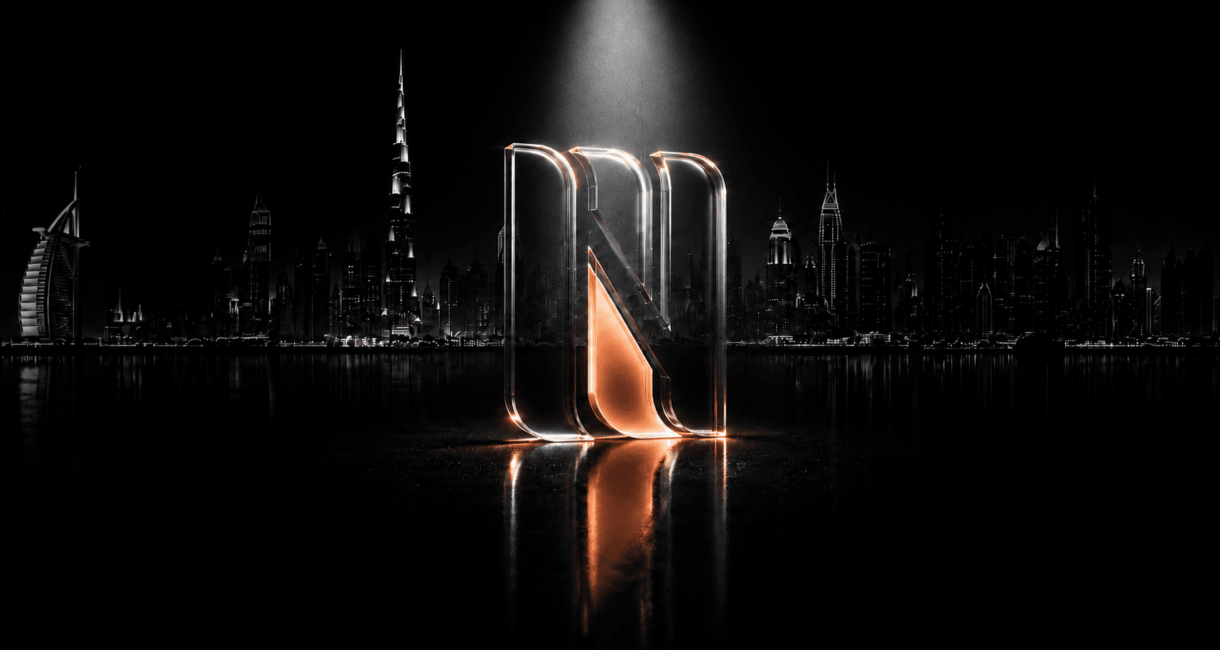 Dubai Skyline Spotlight